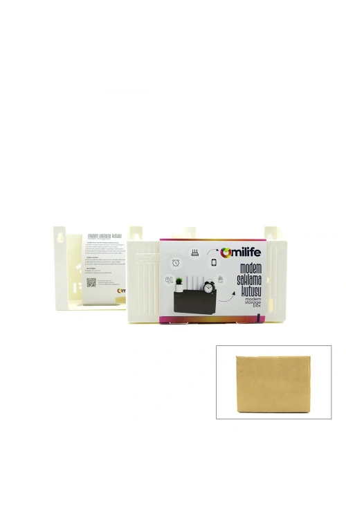 Egonex Omilife Modem Saklama Kutusu Plastik ( 25x15x6cm)*24x3