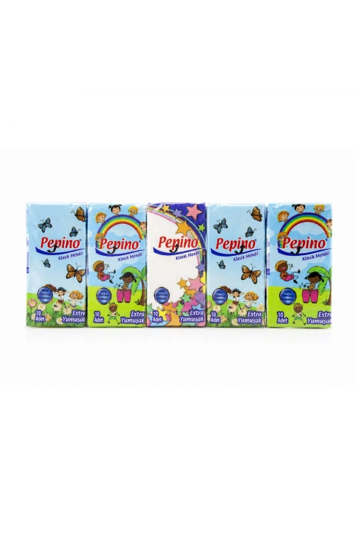 Egonex Pepino ( 10pcs ) Kağıt Cep Mendil*240=k