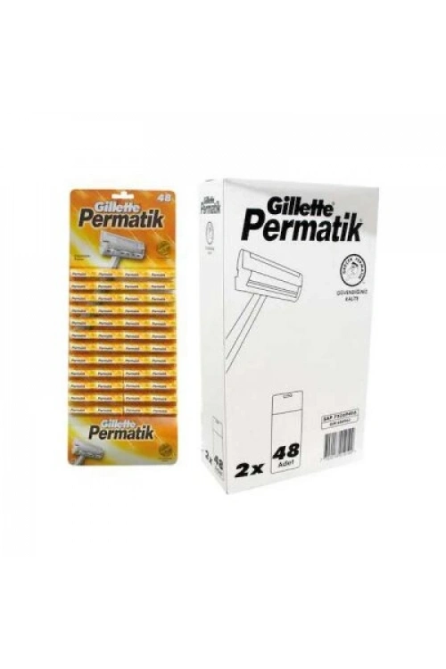 Egonex Permatik ( Tek Bıçak ) Saplı Jilet ( 96pcs )*1x15