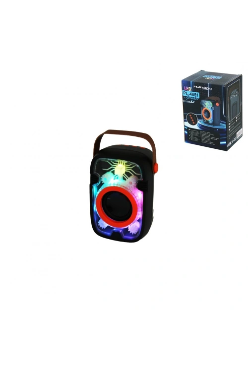 Egonex Platoon Pl-4651 Speaker Hoparlör ( Bluetooth ) ( Wıreless Speaker )( Usb & Bluetooht & Dc 5v ) 10w*50
