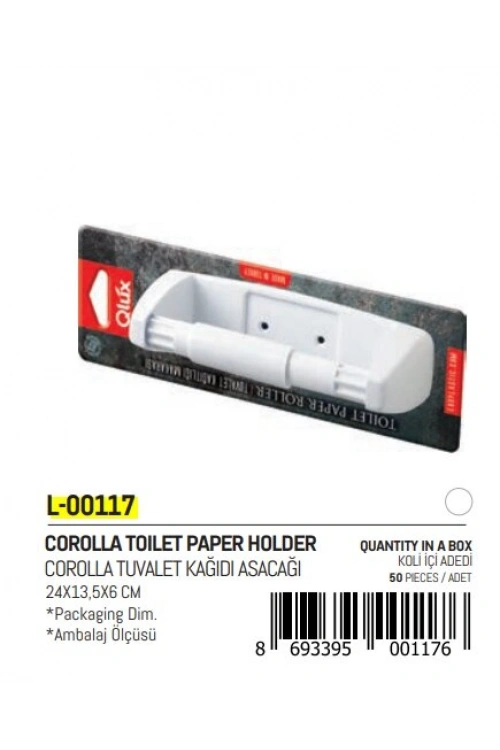 Egonex Qlux L-00117 Corolla Wc Kağıtlık*50