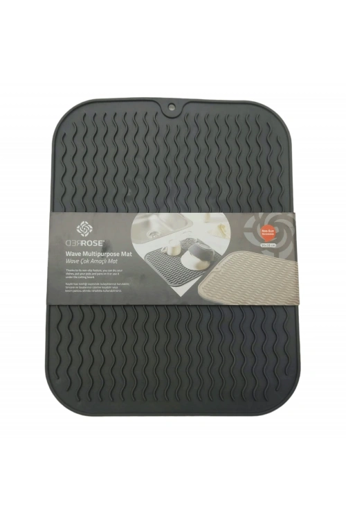 Egonex Redrose Gp-143 Wave Çok Amaçlı Mutfak Mat Kaydırmaz 36x28cm.*24