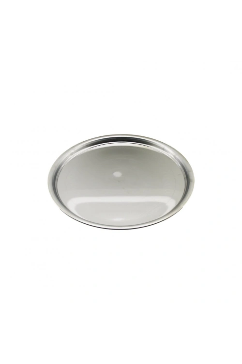 Egonex Sada Güneş Çelik ( No-7 ) ( Çap: 45.8cm ) Metal Sini ( Sunum Tepsi )*10=k