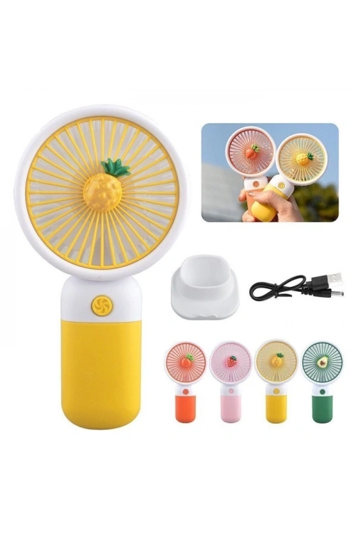 Egonex Şarjlı Taşınabilir El Tipi Mini Fan Dd-5639