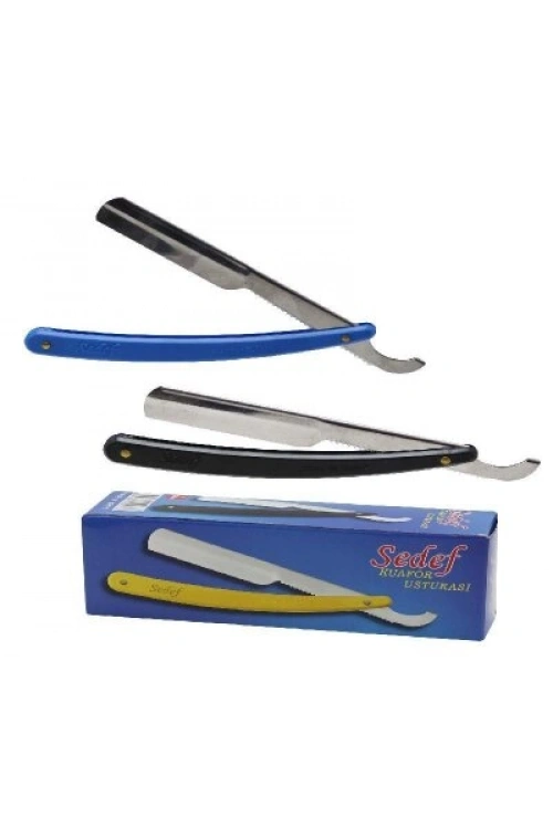 Egonex Sedef Kuaför Usturası Renkli*12x50