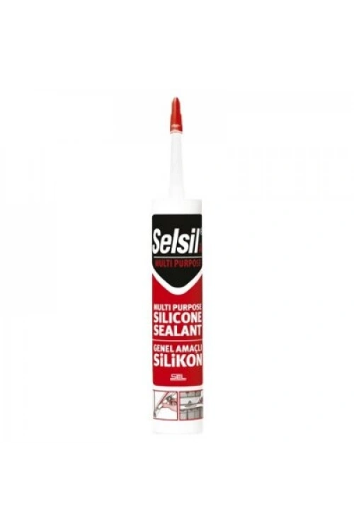 Egonex Selsil-2528 ( Beyaz ) Üniversal Silikon 280 Gr*25=k