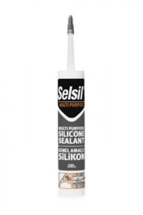 Egonex Selsil-2529 ( Siyah ) Üniversal Silikon 280 Gr*25=k