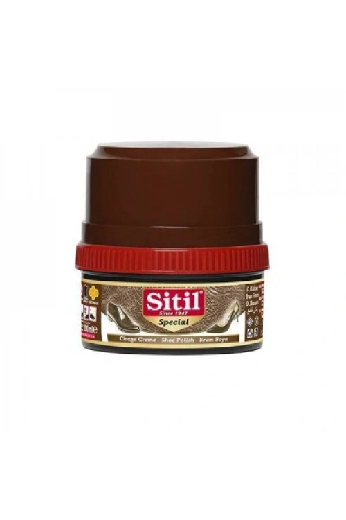 Egonex Sitil ( 175ml & Koyu Kahve ) Krem Ayakkabı Boyası*12x4