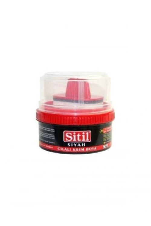 Egonex Sitil ( 175ml & Siyah ) Krem Ayakkabı Boyası*12x4