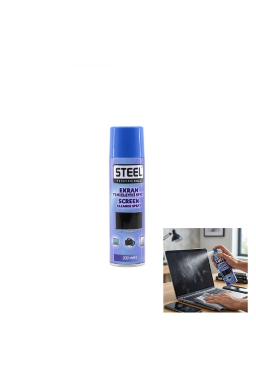Egonex Steel Ck-3278 Ekran Temizleyici Sprey ( 200ml )*30