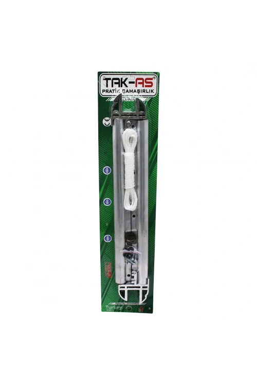 Egonex Tak-as İpsan Tks-12 ( Mermere Montajlı ) ( Katlanır ) Çamaşır Askısı*25