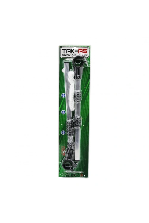 Egonex Tak-as Tks-05 ( Küpeşte ) ( Katlanır ) Makaralı Çamaşır Askısı ( Plastik Kulplu )*20