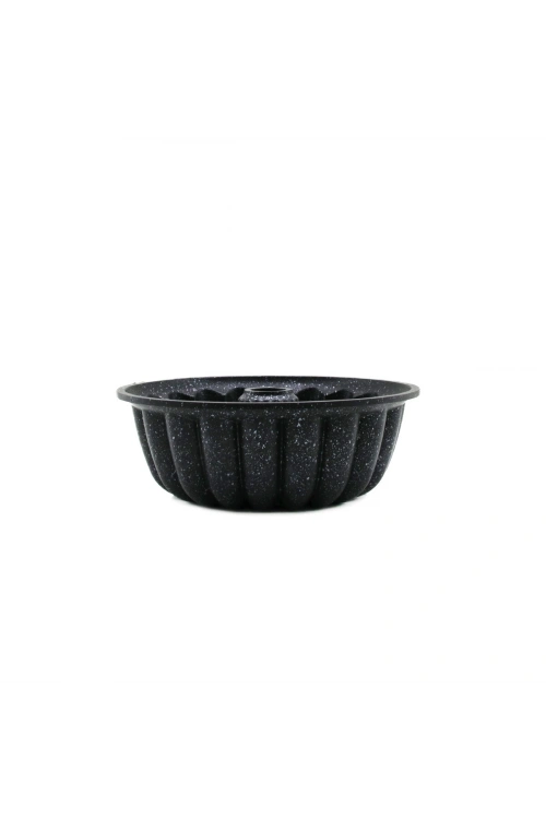 Egonex Taşhan ( Döküm ) ( Göbekli ) Kek Kalıp ( Klasik Dilimli Model ) ( Çap: 25cm  & Derinlik: 9.5cm )*10