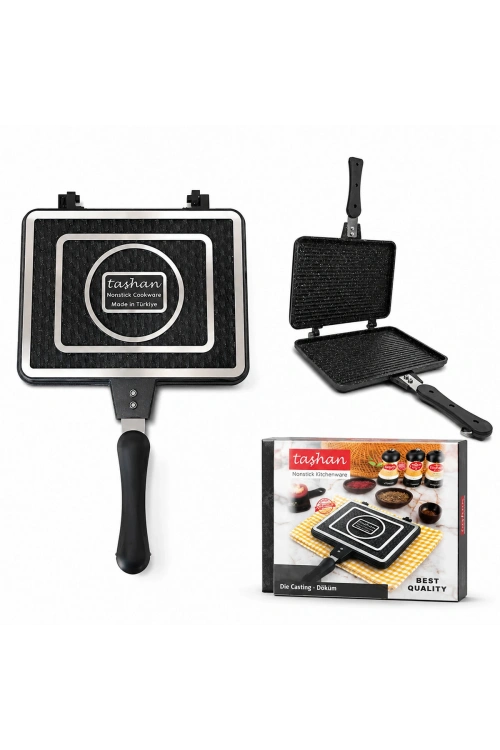 Egonex Taşhan Tr-34-098760 ( Lüx ) ( İç Dış ) Granit Tost Makinası*10
