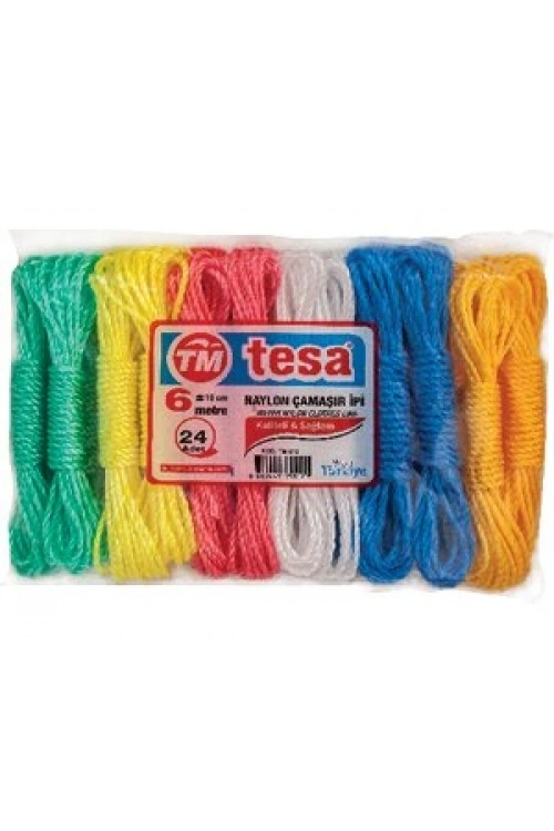 Egonex Tesa Tm-410-411 ( Naylon  Plastik ) ( 10mt ) Çamaşır İpi *24x10