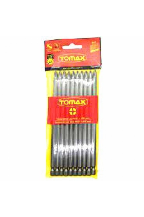 Egonex Tomax Ph2 X 100mm Yıldız Uçlu Bits*10x25