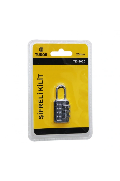 Egonex Tudor Td-8020 ( Şifreli ) ( 25mm ) Asma Kilit*12x20
