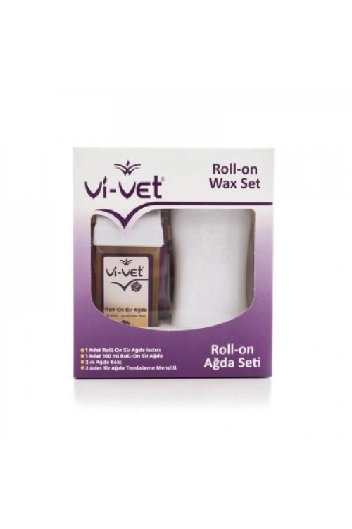 Egonex Vi-vet ( Set ) ( Kutulu ) 2pcs Roll-on Kartuş & Ağda Isıtıcı*12