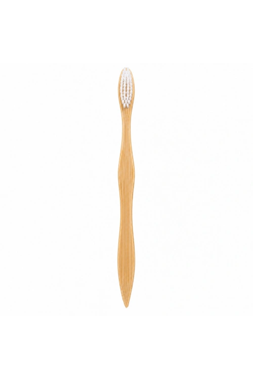 Egonex Wenken Ur-3683 ( Ahşap & Bambu ) ( Naturel & Klasik ) Diş Fırçası*60