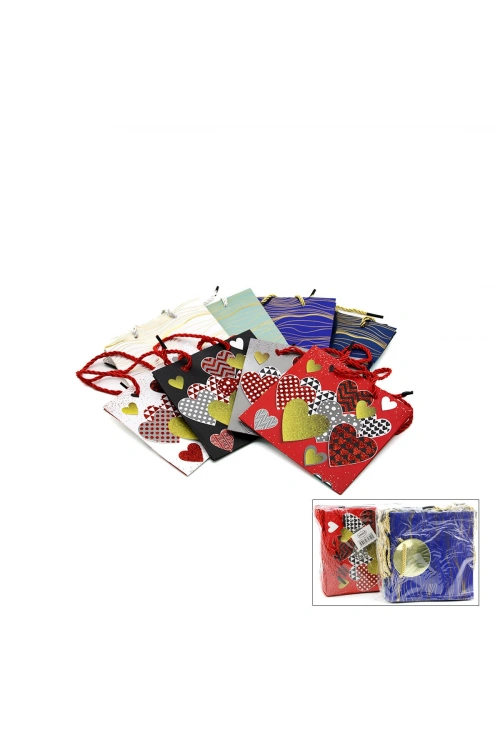 Egonex Yakut-13258 Hediyelik ( Karton ) Çanta*12x100