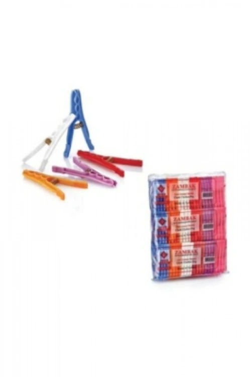 Egonex Zambak Zp-101  24pcs Çiçek Plastik Mandal*6x24