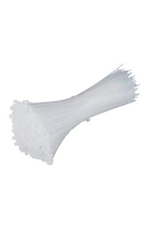 Egonex Zenıth ( Beyaz ) ( 2.5x100mm ) ( Plastik ) Cırt Kelepçe ( Kablo Bağı ) ( 100pcs )*500