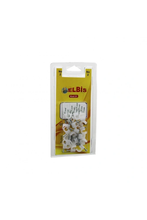 Elbis-31 No-2 Çelik Çivili Kroşe *12x24