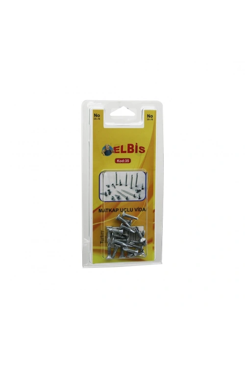 Elbis-35 3.9x16 Matkap Uçlu Akıllı Vida *12x24