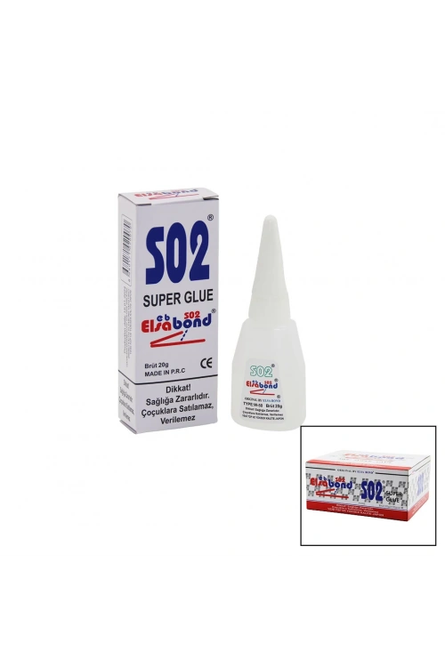 Elsa Bond S02 Eko Japon Yapıştırıcı 20gr*50x10