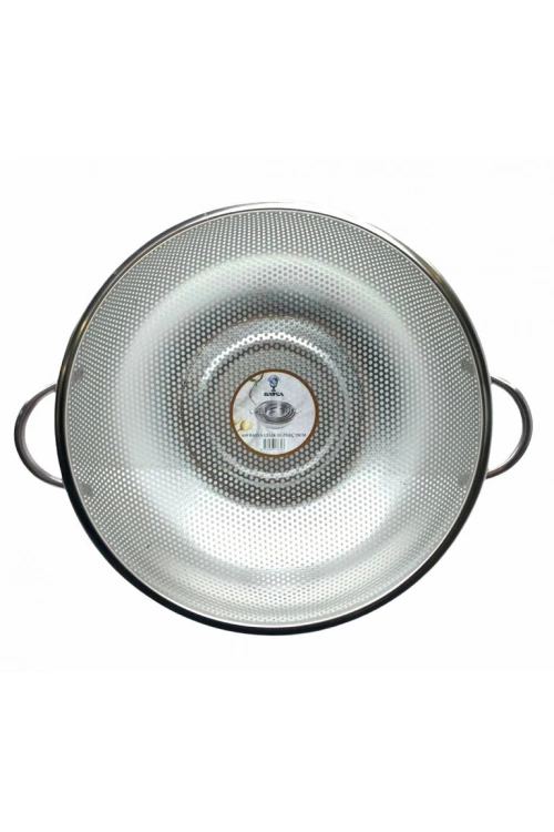 Enfa Kıtchenware Enf-151 ( 28cm ) ( Metal Kulplu ) ( Çelik Sepet ) Süzgeç ( İnce Tel Ayaklı )*120
