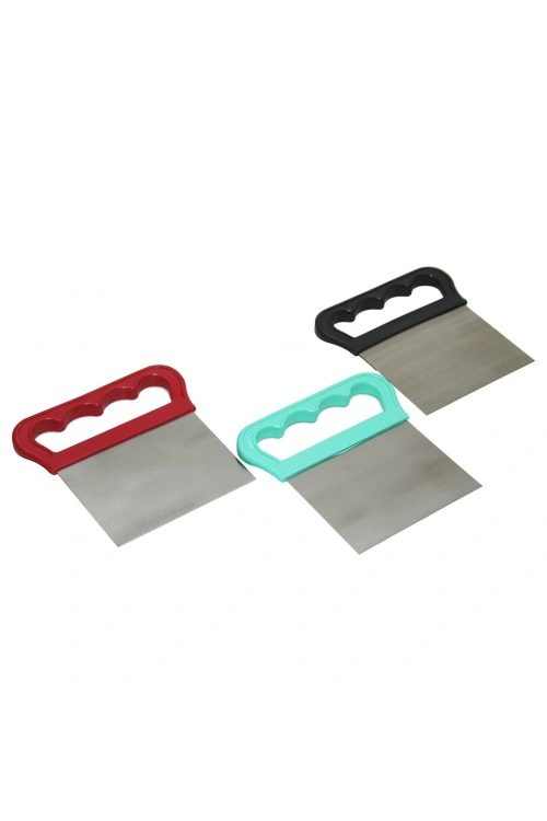 Erşen ( Hamur Kesici ) Spatula Renkli Saplı *20x10