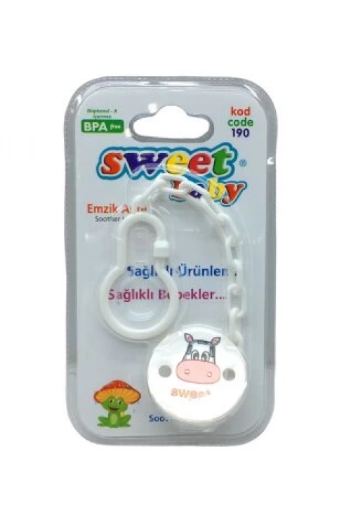 Fatoş Bebe-190 Sweet Baby Emzik Askısı*30x18