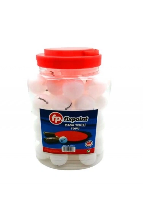 Fixpoint P-0483 Beyaz Çantalı Pinpon Topu*60x24
