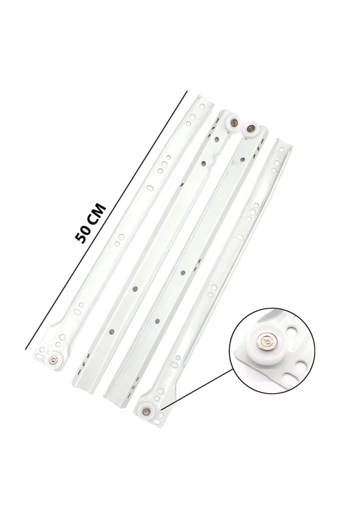 Flore Ersa Er-395 ( 50cm ) ( 2pcs Takım ) Çekmece Rayı*25=k