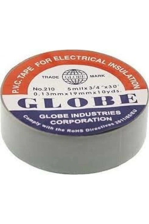 Globe ( Lüx ) ( Gri ) Elektrik Bantı*10x50