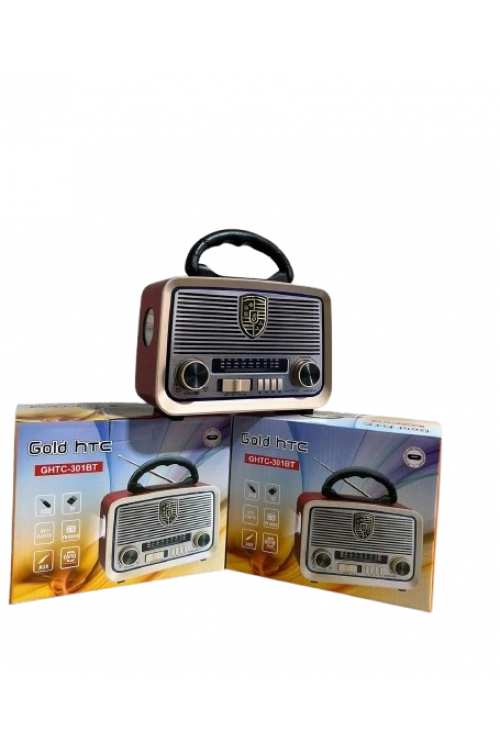 Gold Ghtc-301bt Bluetooth Usb-sd-aux-fm Nostaljik Radyo