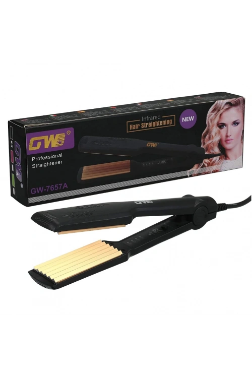 Gw-7657 Elektrikli Zikzak Isıtma Ayarı Dalgalı Saç Modelleyici Saç Şekillendirici Aracı