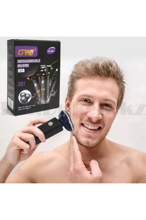 Gw-9851 Traş Makinesi Fonksiyonel 3in1