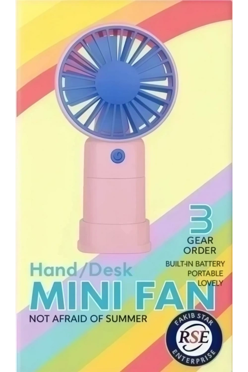 Hand/Desk Mini Fan 3 Kademeli NO.S173