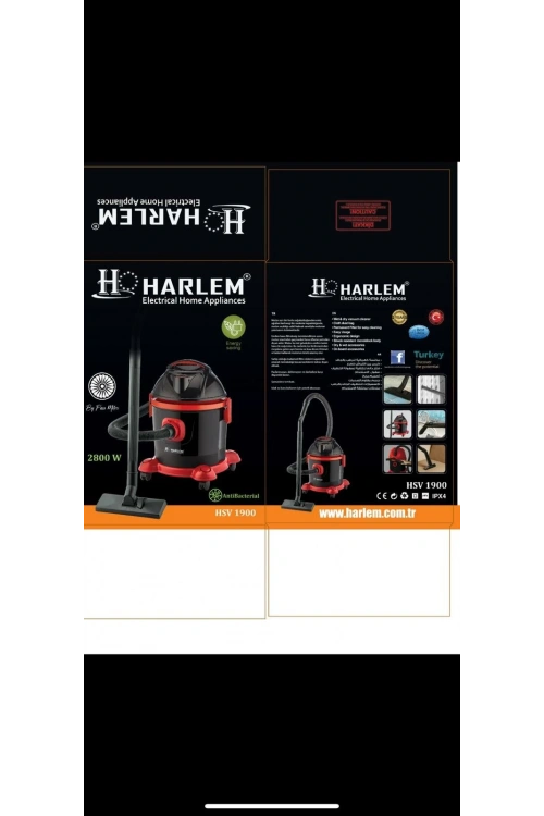 Harlem Hsv-1900 Beta ( Kuru ) Elektrikli Süpürge 2800w*1