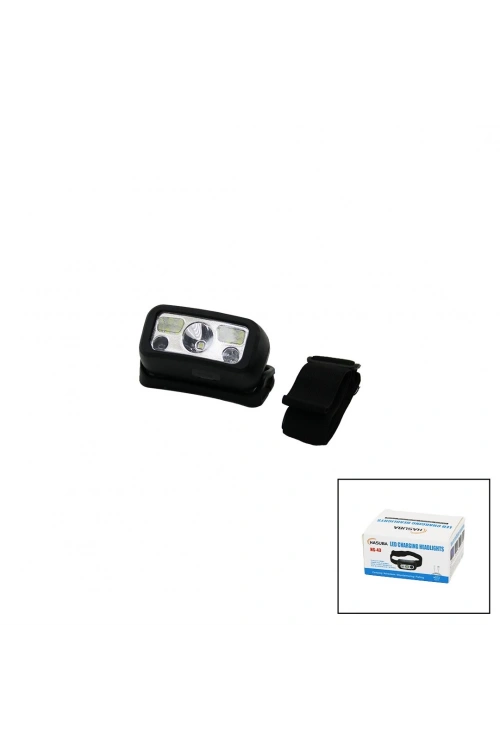 Hasuba Hs-43 (2ın1=tek Göz Led & 2 Göz Led) (mini) Kafa Lambası Fener (usb Şarjlı)*240