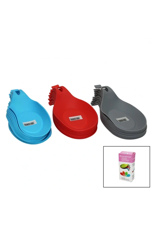 İbico-522 Silicone Spoon Pad ( Silikon ) Kepçe Kaşık Altlık*10x50