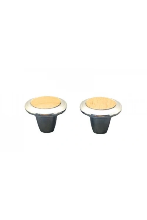 İbico-912 Metal No-8 Krom Mix Düğme Kulp*25x8
