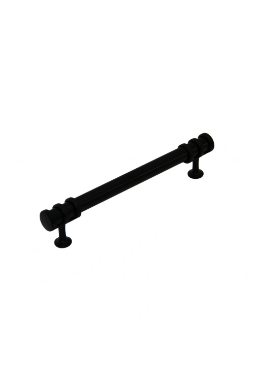 İbico-952 ( 16cm ) ( Yüzük Siyah & Kulp Siyah ) Boru Çekmece Kulp*10x5