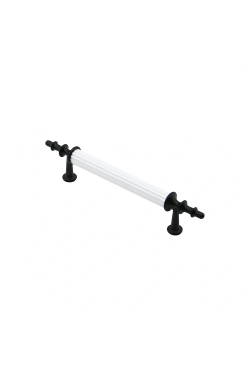 İbico-973 ( 9.6cm ) ( Beyaz & Siyah ) Boru Kulp*10x5