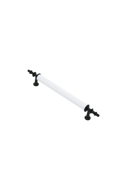 İbico-975 ( 12.8cm ) ( Siyah & Beyaz ) Boru Kulp*10x5
