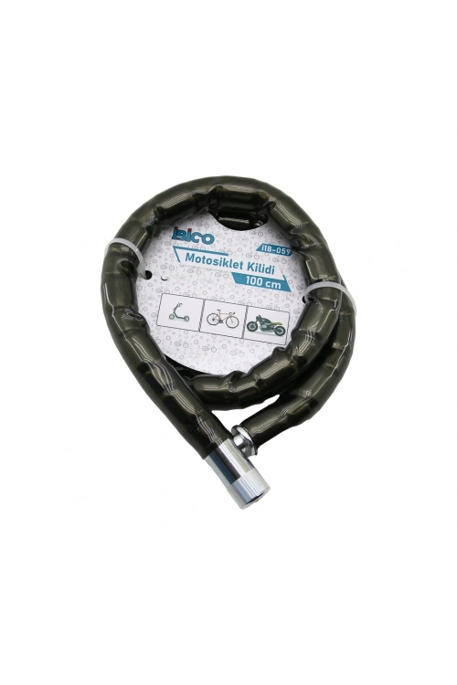 İbico İ18-059 ( Ahantarlı ) Motor & Bisiklet Kilit ( 22mm X 100cm )*30