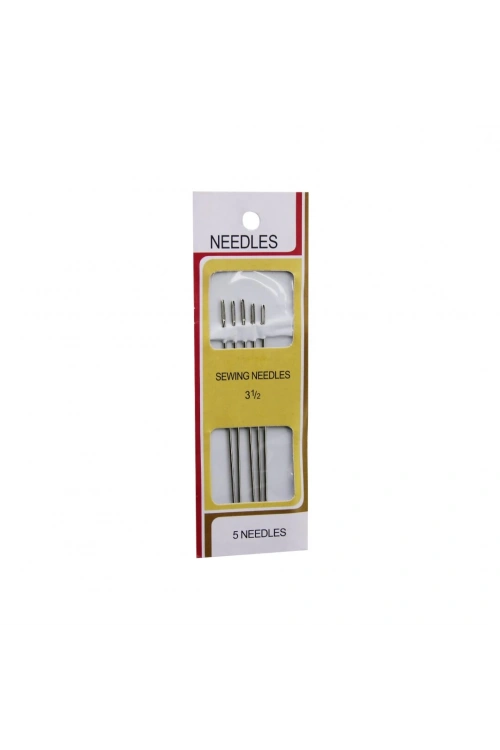 İbico İ20-009 Sewıng Needles ( 5pcs ) ( 3 ½ = 8.6cm ) Yorgan İğnesi*50x50