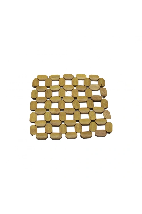 İbico İ22-268 ( Kare ) Boncuk & Ahşap Nihale*12x30