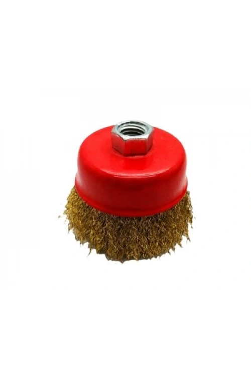 İbico Sıze-3 75mm Saçaklı Çanak Fırça Kutulu ( Pas & Korozyon Giderme )*100